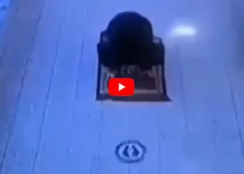 دو برس بعد اسکول کھلنے پر طالبعلم خوشی سے نہال، دروازے پر ہی سجدہ ریز