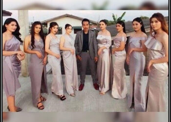 8 بیویوں کے ساتھ خوشگوارزندگی گزارنے والا شخص سوشل میڈیا پرمقبول