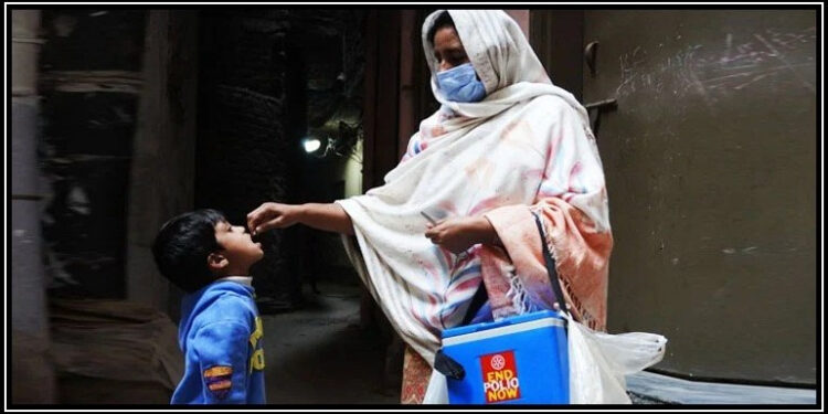 رواں سال کی پہلی انسداد پولیو مہم: 2 کروڑ سے زائد بچوں کی ویکسی نیشن