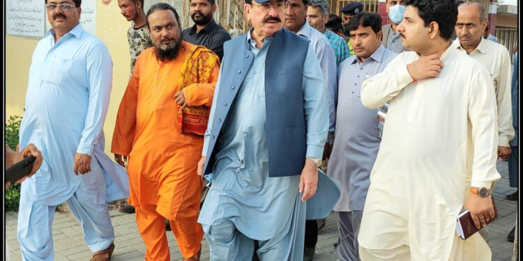 گیانچند ایسرانی کا شمشان گھاٹ گولیمار کا دورہ