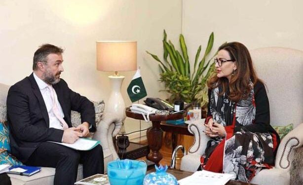 وفاقی وزیر برائے ماحولیاتی تبدیلی سینیٹر شیری رحمٰن کی عالمی بینک کے کنٹری ڈائریکٹر ناجی بنہاسین سے ملاقات
