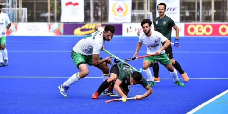 ایشیا ہاکی کپ میں پاکستان نے انڈونیشیا کو صفر کے مقابلے میں 13 گول سے ہرا دیا