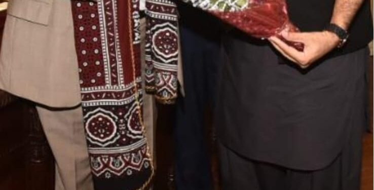 چوہدری مظہر اقبال کی گورنر سندھ کامران ٹیسوری سے ملاقات