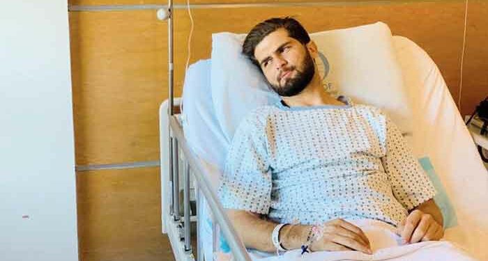 شاہین شاہ آفریدی کا اپینڈکس کا آپریشن