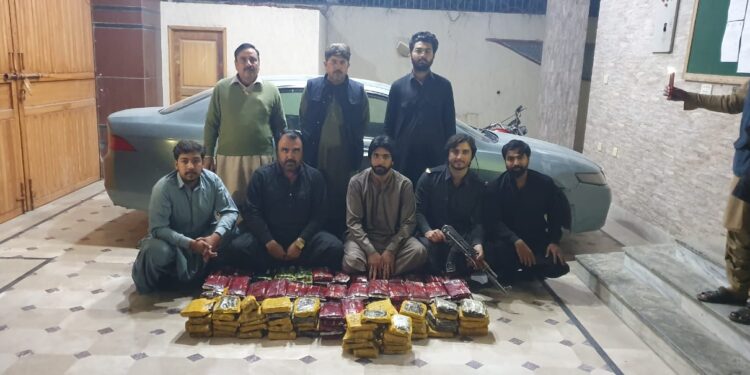 پاکستان کوسٹ گارڈزکی کاروائی کروڑوں روپے مالیت کی منشیات برآمد