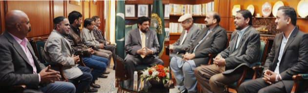 صحافیوں کو تنہا نہیں چھوڑ سکتے ، یہ ملکی سالمیت ، ترقی اور خوشحالی میں بھر پور کردار ادا کرتے ہیں :کامران ثیسوری