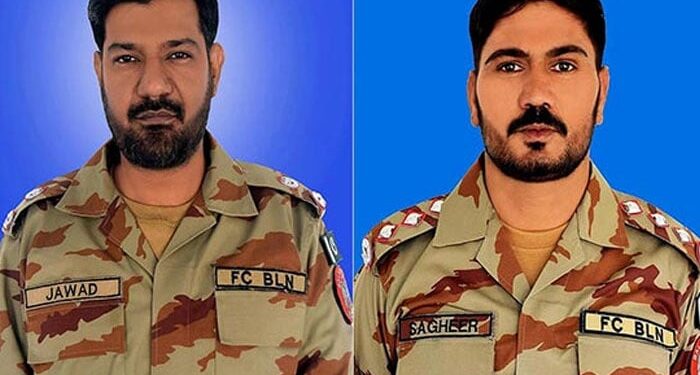 کوہلو آپریشن میں شہید میجر اور کیپٹن فوجی اعزاز کیساتھ سپرد خاک
