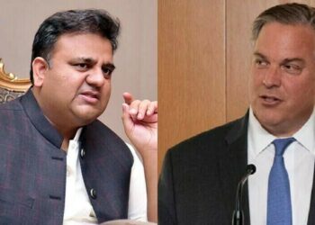 فواد چوہدری کی امریکی سفیر سے ایک گھنٹہ طویل ملاقات تحریک انصاف امریکا مخالف نہیں، برابری کے تعلقات چاہتی ہے ،رہنماءپی ٹی آئی