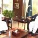 چیئرمین سینیٹ سے سعودی سفیر کی ملاقات، مختلف امور پر تبادلہ خیال ۔ملاقات میں دونوں برادر ممالک کے درمیان مضبوط اور تاریخی تعلقات کا اعادہ کیا گیا