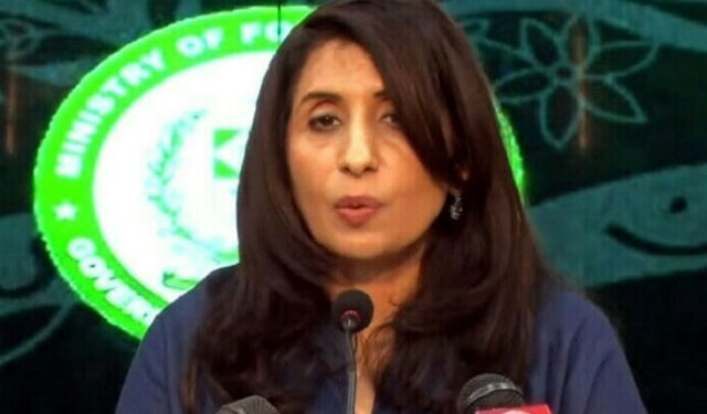 پاکستان نے عالمی دہشتگردی سے متعلق بھارتی وزیر خارجہ کا الزام مسترد کردیا پاکستان وہ واحد ملک ہے جس نے دہشت گروہوں اور ریاستوں کی جانب سے کی جانے والی مذموم کوششوں کو ناکام بنایا ہے ترجمان دفتر خارجہ