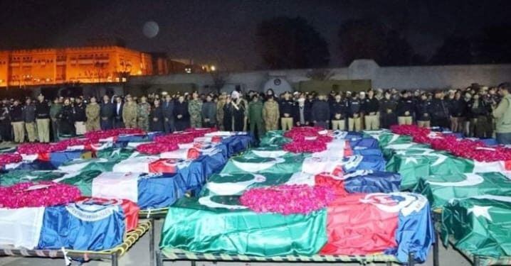 پشاورپولیس لائنز دھماکے کے شہدا کی فہرست جاری، 84 افراد شہید ہوئے: رپورٹ