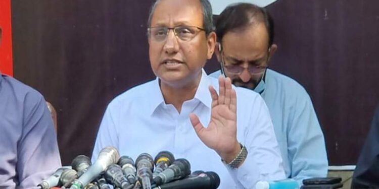 ملکی سیاسی عدم استحکام کا حقیقی ذمہ دار صرف اور صرف عمران نیازی ہے،سعید غنی