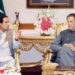 عمران خان سے چوہدری پرویز الہٰی کی ملاقات، سپریم کورٹ کے فیصلے پر مشاورت