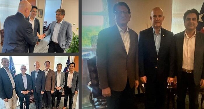 امریکی رکن کانگریس کیتھ سیلف سے پی ٹی آئی رہنماﺅں کی ٹیکساس میں ملاقات