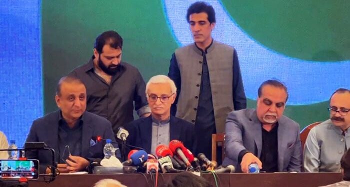 استحکام پاکستان پارٹی کے سربراہ جہانگیر ترین نے ٹوئٹر پر پارٹی عہدیداران کا اعلان کیا