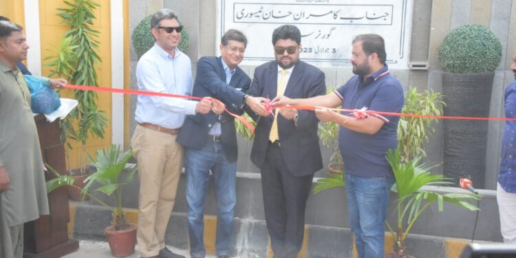 گورنرسندھ کامران خان ٹیسوری نے سندھ آئی ٹی گیٹ کا افتتاح کردیا