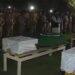 بنوں میں موٹر سائیکل خودکش دھماکے کے شہداء کی نماز جناز ہ ادا