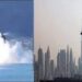 دبئی میں ہیلی کاپٹر سمندر میں گر کر تباہ، دو پائلٹ لاپتہ