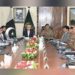 معیشت کو نقصان پہنچانے والے اقدامات کیخلاف ایکشن جاری رہے گا، آرمی چیف قانون نافذ کرنے والے ادارے اور دیگر سرکاری محکمے غیر قانونی سرگرمیوں کے اسپیکٹرم کے خلاف کارروائیوں کو پوری طاقت کے ساتھ جاری رکھیں گے، جنرل عاصم منیر  غیر قانونی کارروائیوں کی وجہ سے معیشت کو نقصان پہنچ رہا ہے، سکیورٹی ادارے غیر قانونی اقدامات کے خلاف کارروائی جاری رکھیں گے، آرمی چیف کا کراچی کا دورہ ، صوبائی ایپکس کمیٹی کے اجلاس میں شرکت