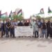 فلسطین پر اسرائیلی مظالم کے خلاف فلسطینیوں کے ساتھ اظہار یکجہتی کے لیے بائیک ریلی