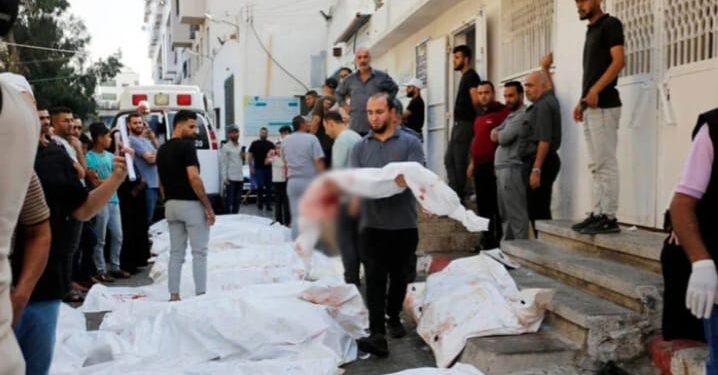 غزہ پر اسرائیل کی بمباری جاری، 583 بچوں سمیت 1800 سے زائد فلسطینی شہید