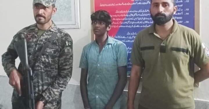 رحیم یار خان:غیر قانونی طور پر بارڈر کراس کرنیوالے بھارتی شہری کو چولستان رینجرز نے حراست میں لے لیا