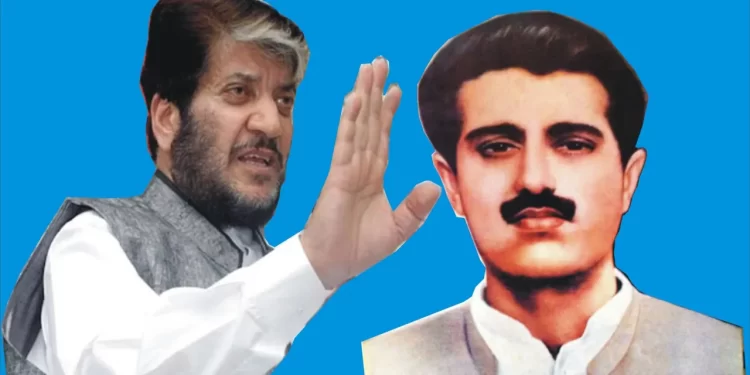 شبیر شاہ کا مقبول بٹ کو ان کی برسی پر شاندار خراج عقید ت