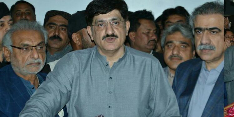 لاڑکانہ: مراد علی شاہ تیسری مرتبہ وزیراعلیٰ سندھ کا منصب سنبھالنے کے بعد گڑھی خدا بخش بھٹو شہداء کے مزار پر حاضری
