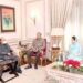 لاہور:صدرمسلم لیگ شہباز شریف کی وفد کے ہمراہ لاہور میں آصف علی زرداری اور بلاول بھٹو زرداری سے ملاقات