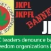 حریت رہنمائوں کی مقبوضہ جموں وکشمیرمیں آزادی پسند تنظیموں پر پابندی کی مذمت