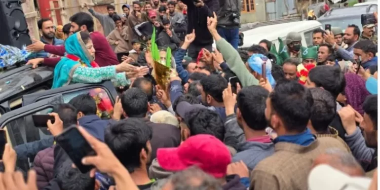 مقبوضہ کشمیر کو جیل میں تبدیل کردیاگیا ہے ، محبوبہ مفتی