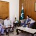 گورنر خیبر پختونخوا فیصل کریم کنڈی سے منیجنگ ڈائریکٹر اے پی پی محمد عاصم کھچی کی ملاقات
