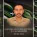 لکی مروت ضلع میں سیکیورٹی فورسز کی گاڑی پر دیسی ساختہ بم پھٹنےسے کیپٹن محمد فراز الیاس سیمت7   جوان شہید