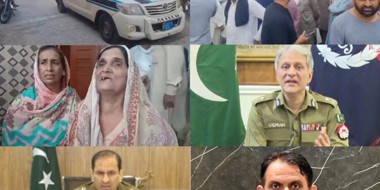 گوجرانوالہ پولیس اسٹیشن کینٹ کی حدود میں فائرنگ سے 04 بھائی قتل