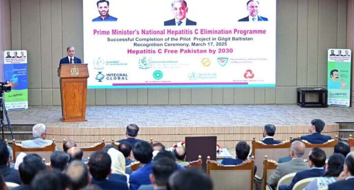 پاکستان سے ہیپاٹائٹس سی کے خاتمے کے لئے مربوط کوششیں بروئے کار لائی جائیں، وزیراعظم شہباز شریف