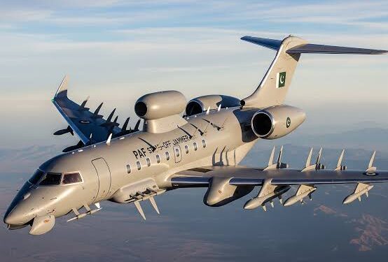 ‏پاک فضائیہ کی ایک اہم اور شاندار کامیابی  :بمبارڈیر گلوبل 6000 جدید ترین الیکٹرانک وارفیئر (EW) سسٹمز سے لیس کر دیا