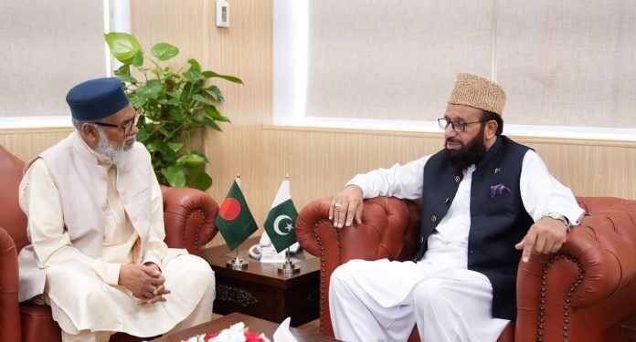 وفاقی وزیر مذہبی امور سے بنگلہ دیشی صدر کے مشیر ملاقات ،جوائنٹ ورکنگ گروپ تشکیل دینے پر اتفاق