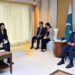 وزیر اعظم شہباز شریف سے چین کے وزیر صنعت و آئی ٹی لی لیچینگ کی ملاقات، وزیراعظم کا سی پیک فیز II کے حوالے سے پیشرفت پر اطمینان کا اظہار