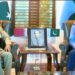 پاک فضائیہ کے سربراہ ائیر چیف مارشل ظہیر احمد بابر سدھو سے بحرین ڈیفنس فورس کے چیف آف سٹاف لیفٹیننٹ جنرل تھیاب صقر عبداللہ النعیمی کی ملاقات
