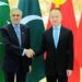 نائب وزیراعظم محمد اسحاق ڈار کی چین کی کمیونسٹ پارٹی کے بین الاقوامی شعبہ کے وزیر لیو ہائی شِنگ سے ملاقات