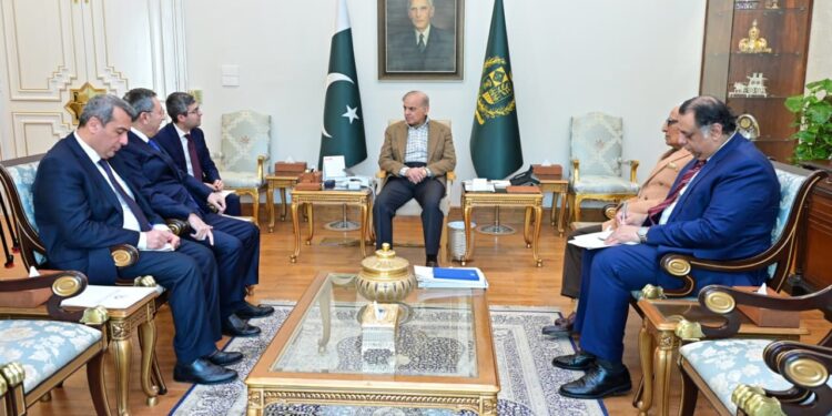 وزیراعظم میاں شہباز شریف سے آذربائیجان کے صدر کے خصوصی نمائندے کی ملاقات