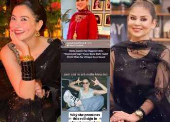 آپ سب میرے پیچھے کیوں پڑ گئے ہیں؟ پہلے ہی میرے پاس بہت سے مسائل ہیں: ہانیہ عامر ایلومیناٹی کے الزام پر بول پڑیں