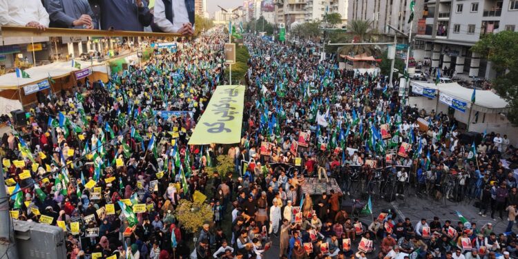 اہل کراچی کا تاریخی جینے دو کراچی مارچ، حافظ نعیم الرحمن نے 14فروری کو سندھ اسمبلی پر دھرنے کا اعلان کر دیا