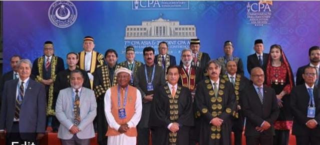 سی پی اے کانفرنس میں کشمیر پر بات نہ کرنا اور خاموشی، سوالات اٹھنے لگے