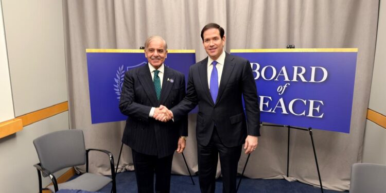 وزیراعظم شہباز شریف اور امریکی وزیر خارجہ مارکو روبیو کی ملاقات، باہمی تجارت ، اقتصادی سرگرمیوں کے فروغ ، انسداد دہشت گردی کے شعبے میں تعاون کو مزید مضبوط بنانے پر اتفاق