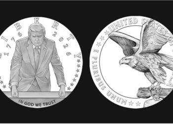 امریکا کے 250 ویں یوم آزادی پر صدر ٹرمپ کی تصویر والا سونے کا یادگاری سکہ جاری کرنے کی منظوری