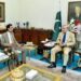 وزیراعظم محمد شہباز شریف سے متحدہ قومی موومنٹ کے وفد کی کنوینئر خالد مقبول صدیقی کی سربراہی میں ملاقات