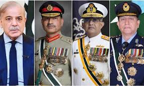 وزیر اعظم شہباز شریف کی سروسز چیفس کو عیدالفطر کی مبارکباد