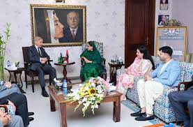 وزیراعظم محمد شہباز شریف کی فریال تالپور کی رہائش گاہ آمد، ان کی صاحبزادی عائشہ تالپور کی شادی پر مبارکباد دی