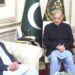 وزیرِ اعظم شہباز شریف سے وفاقی وزیررانا تنویر حسین کی ملاقات